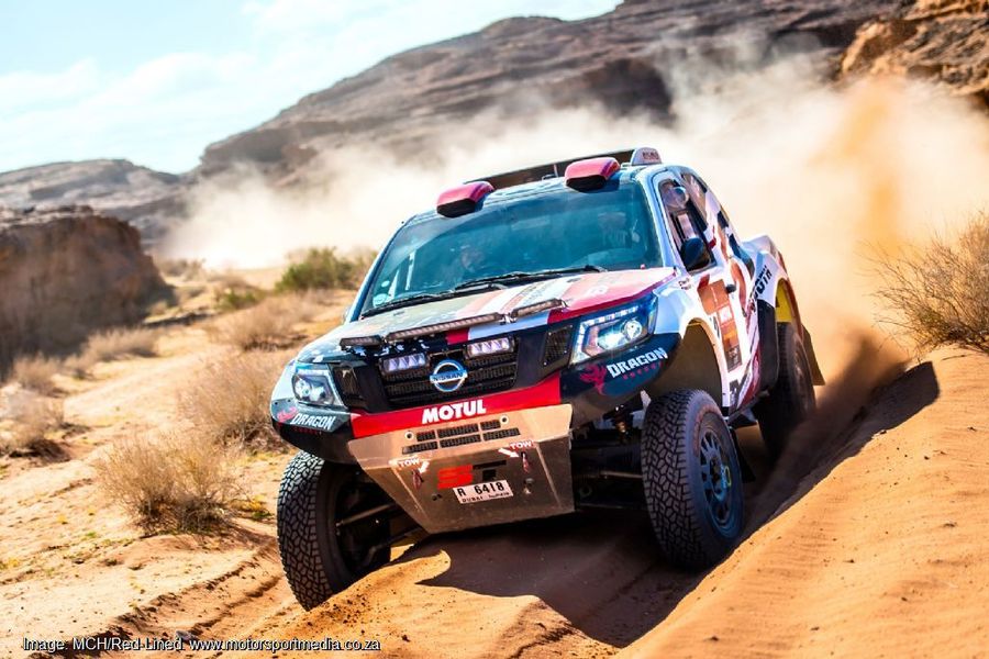 Sainz scorches to a second stage win while Sunderland crashes out in the Dakar